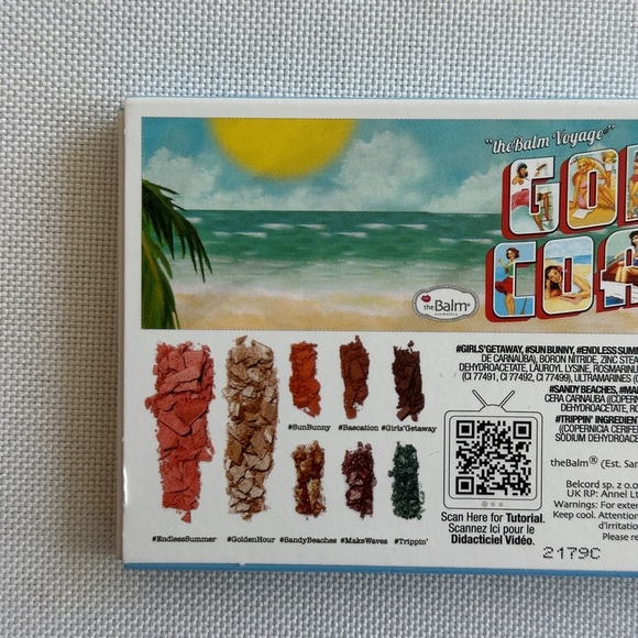 NWT theBalm Gold Coast Face Palette - Picture 3 of 3